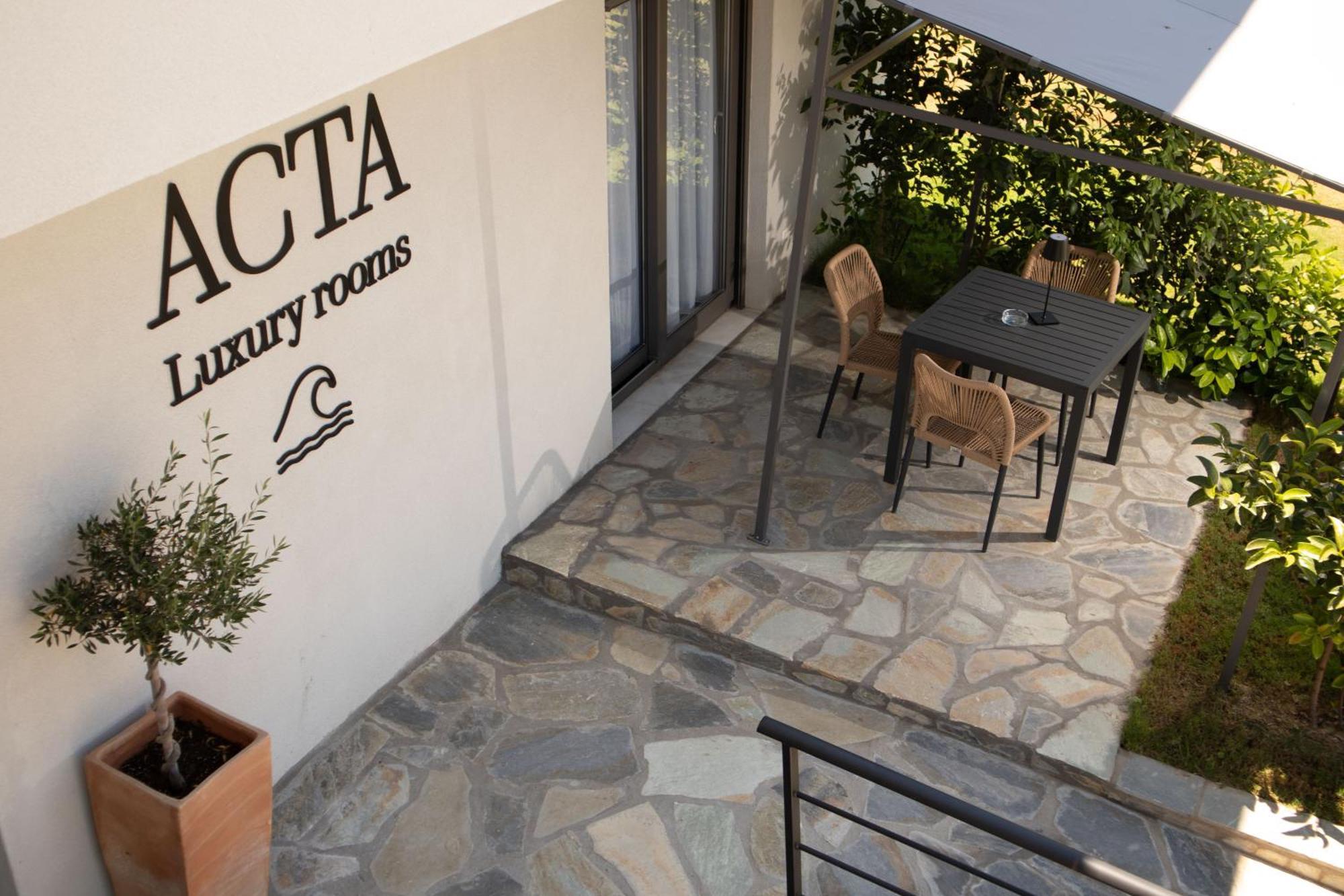 Acta Luxury Rooms Nikiti  Exteriér fotografie